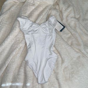 NWT white ballet Rosa leotard